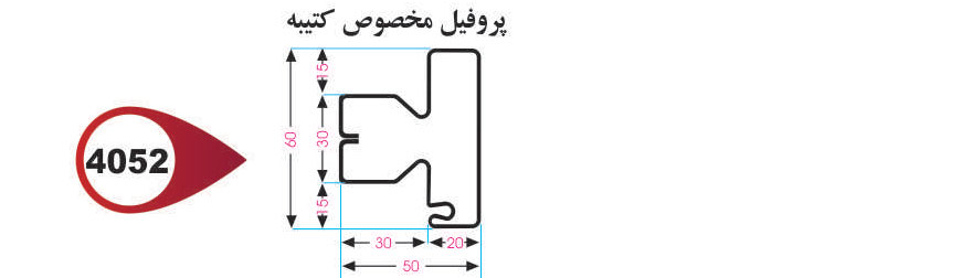 پروفیل مخصوص کتیبه