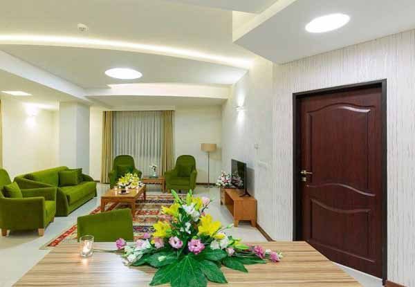 هتل حیات شرق مشهد درب اتاق هتل، درب اتاق لوکس و مدرن عایق صدا و حرارت